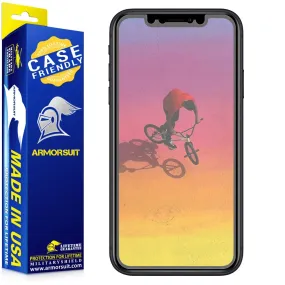 [2 Pack] Apple iPhone XR Screen Protector Matte Case Friendly