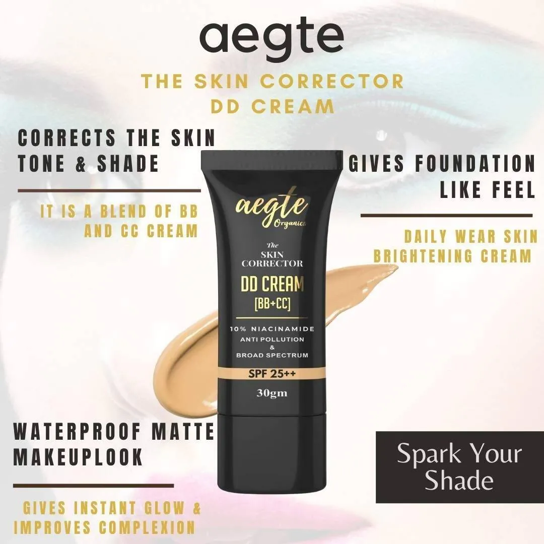 Aegte Organics The Skin Corrector DD Cream (BB CC)