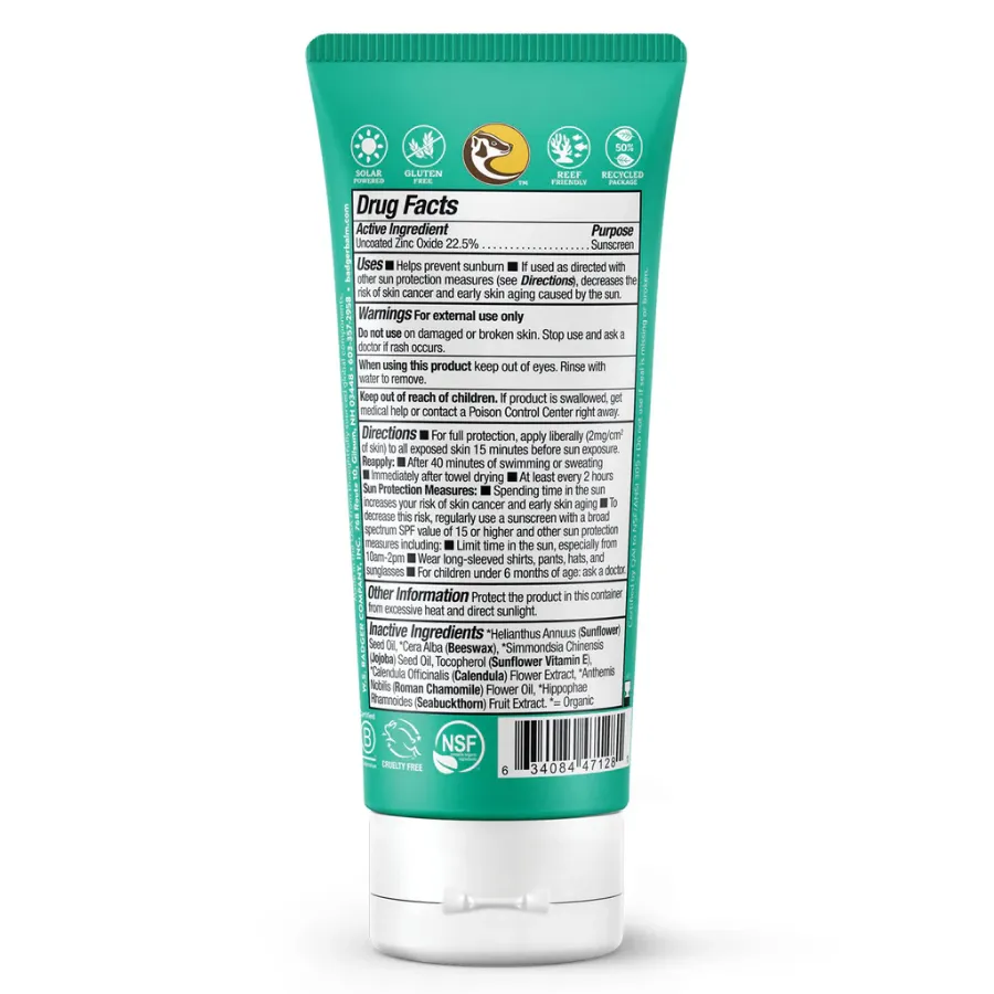 Badger Balm Baby Mineral Sunscreen Cream - Spf 40