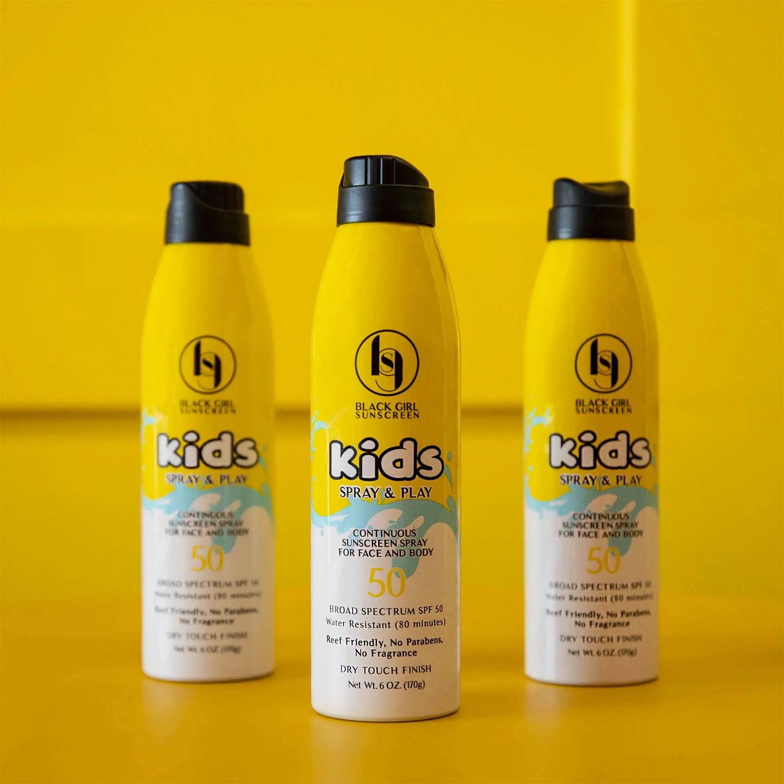 BLACK GIRL SUNSCREEN KIDS SPRAY & PLAY SPF 50 SUNSCREEN
