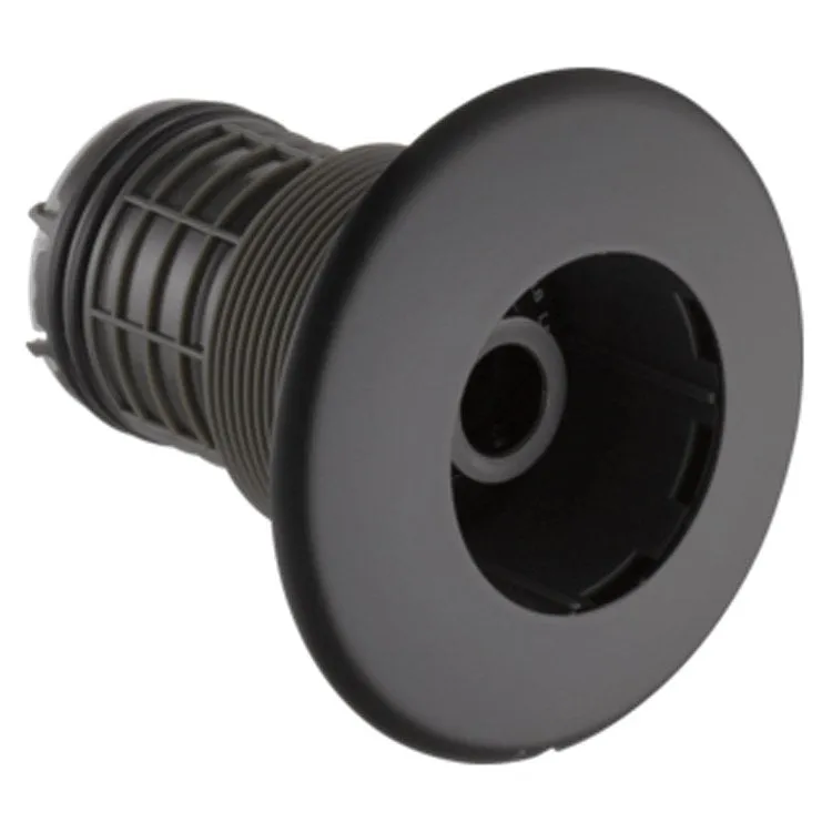 Body Spray Trim HydraChoice Round Flushmount 3-1/2 Inch Matte Black 1.0 Gallons per Minute