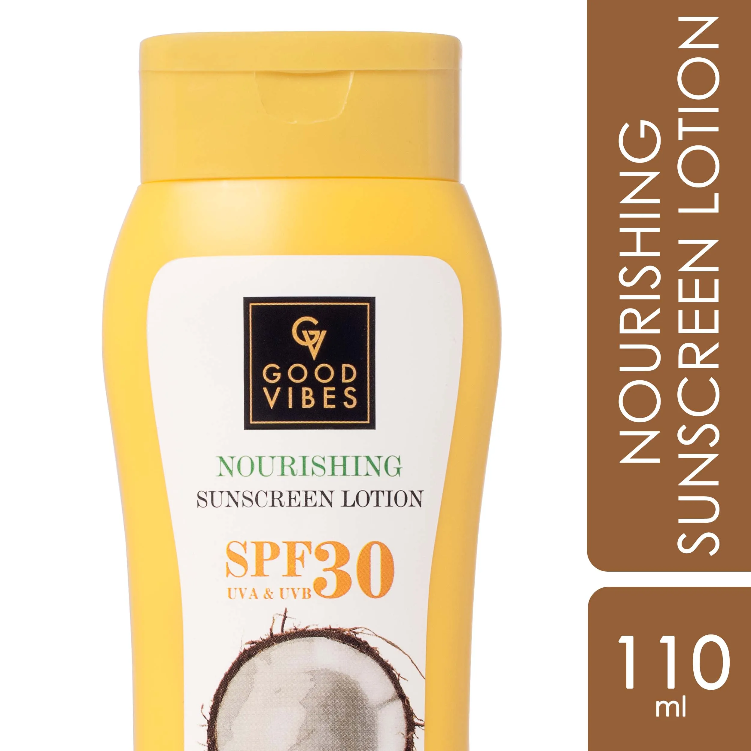 Coconut Nourishing Sunscreen Lotion SPF 30 With Lime & Rosemary Leaf Oil
