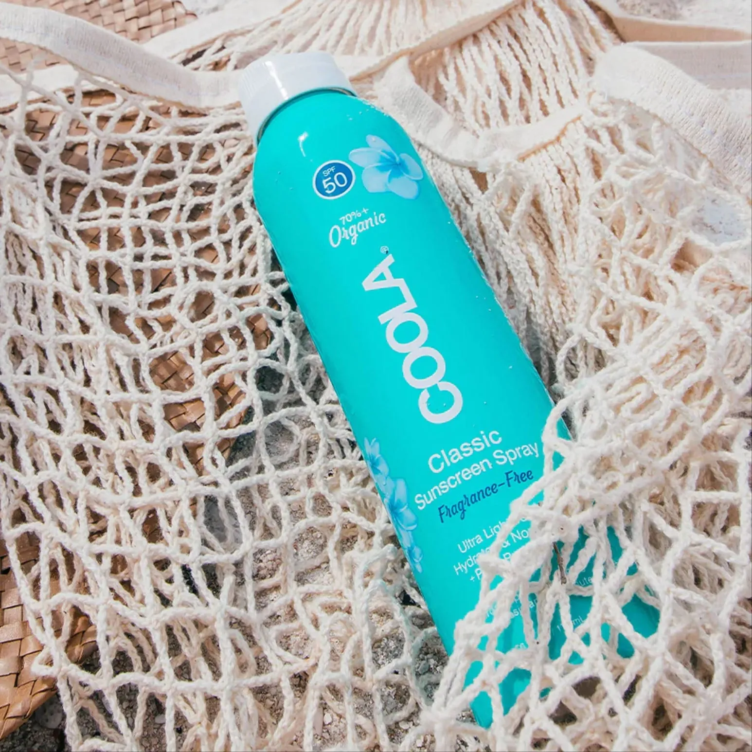 Coola Classic Fragrance-Free SPF 50 Body Sunscreen Spray- 6oz