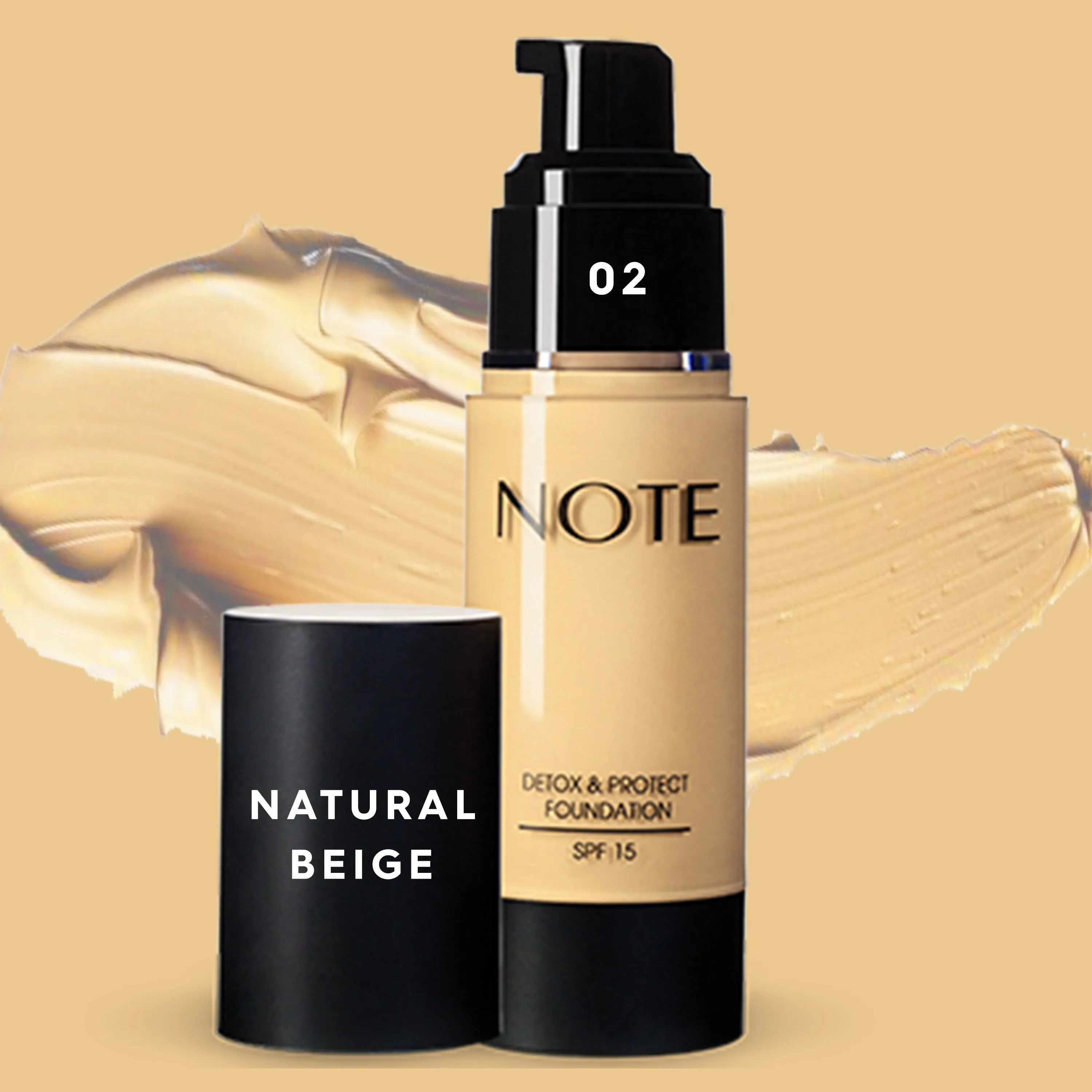 Detox and Protect Foundation Pump