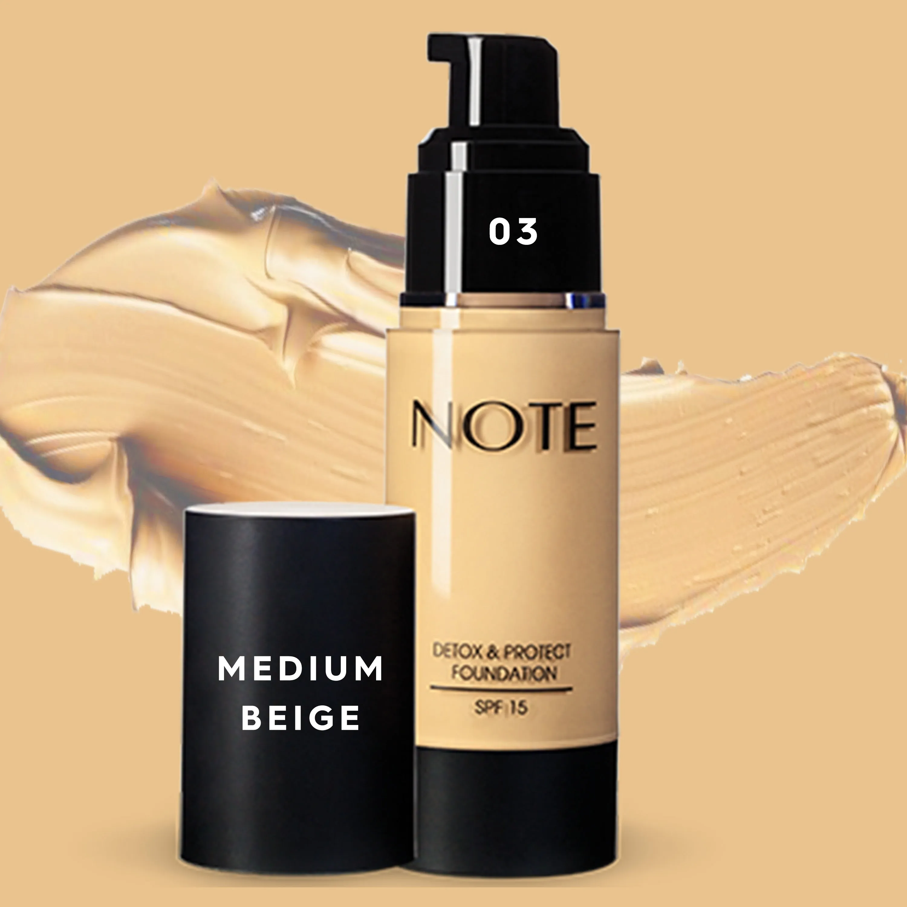 Detox and Protect Foundation Pump