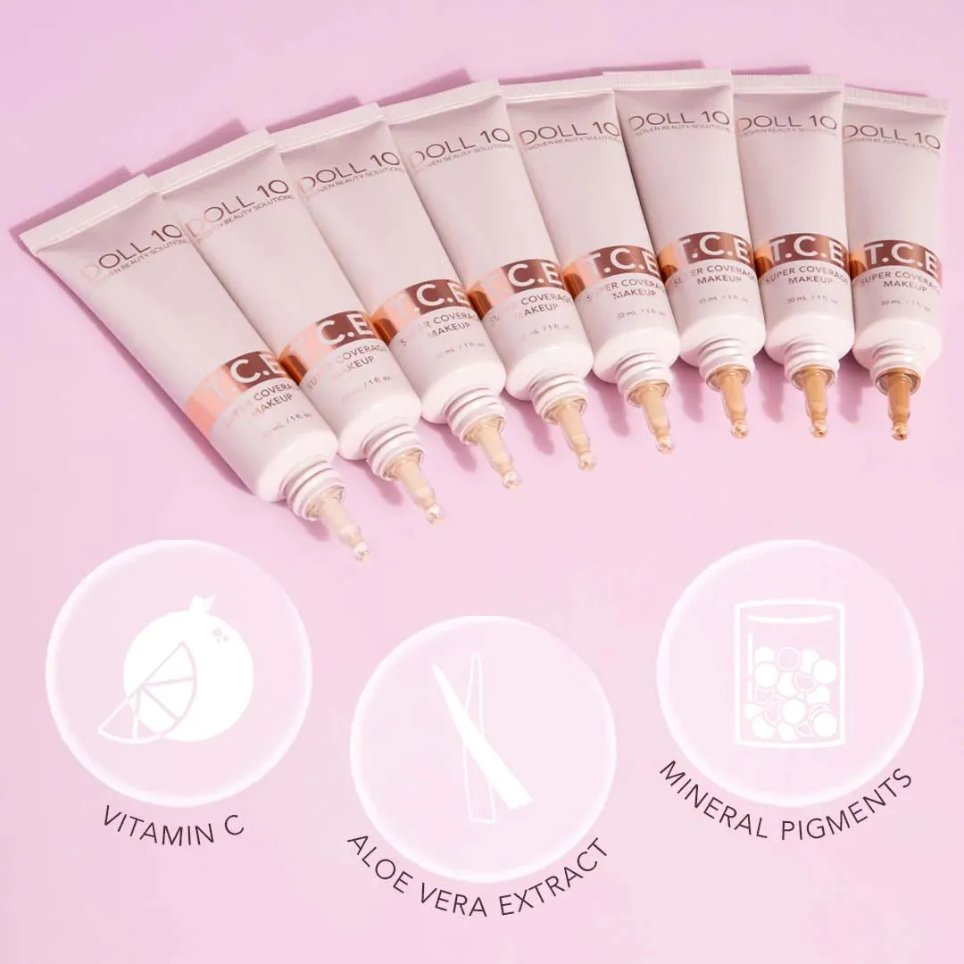 DOLL 10 TCE SUPER COVERAGE SERUM MAKEUP