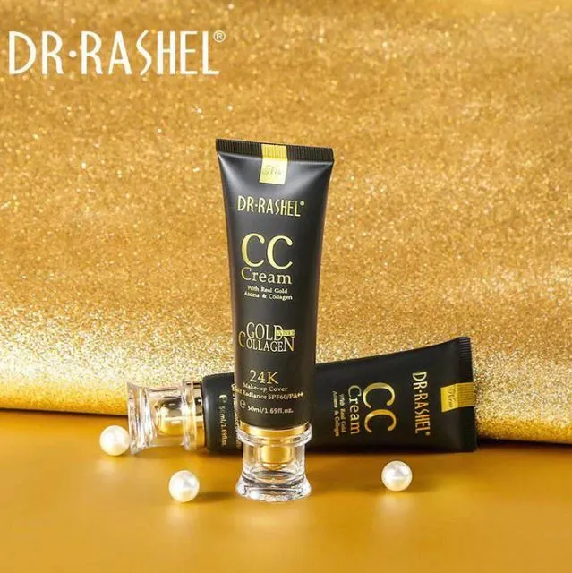 Dr.Rashel 24K Gold And Collagen CC Cream DRL- 1174