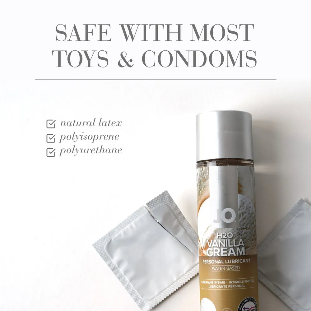 JO H2O Vanilla Cream Flavored Water-Based Lubricant 1 oz.