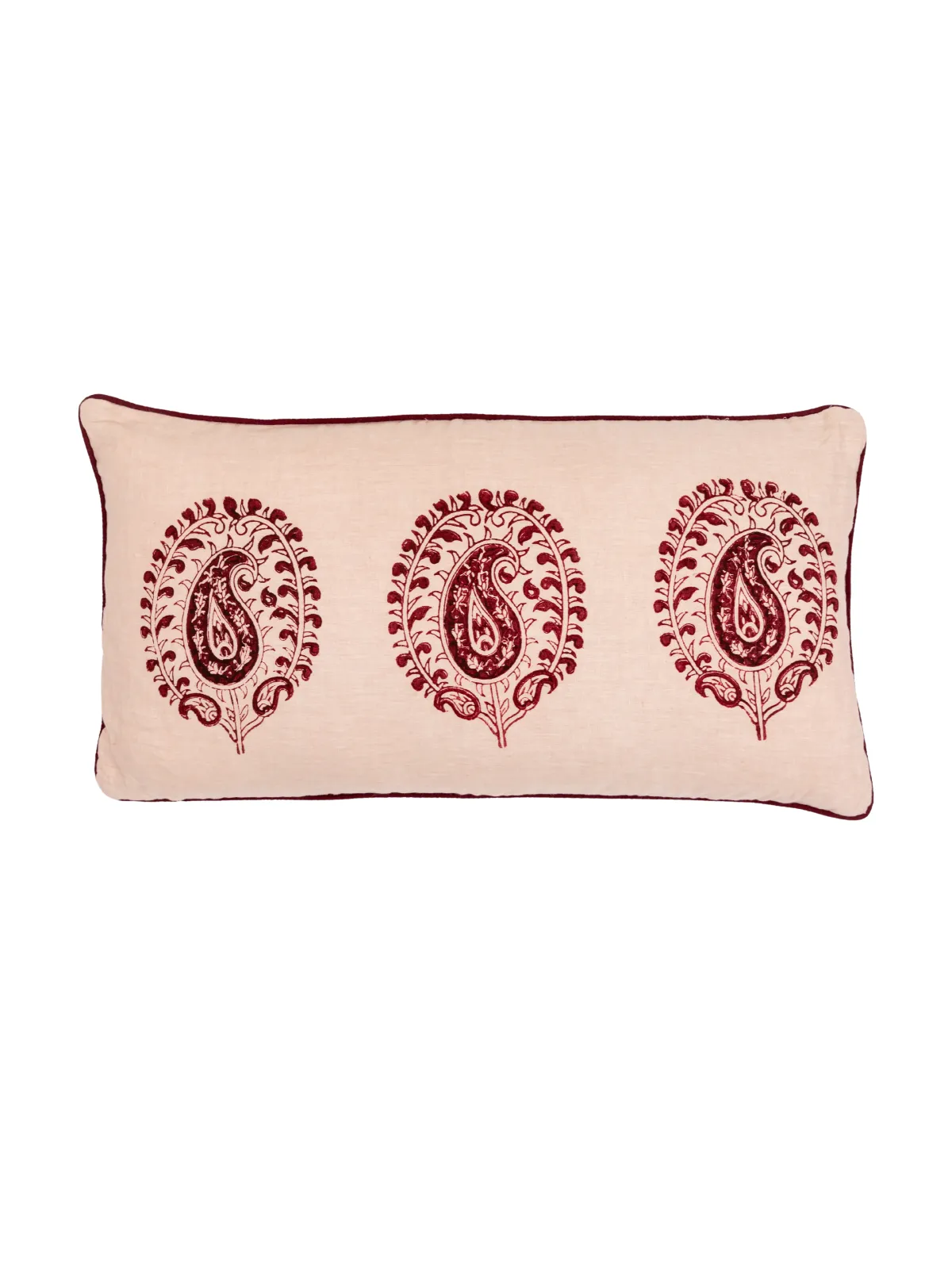 Mehr Plum Lumbar Pillow Cover