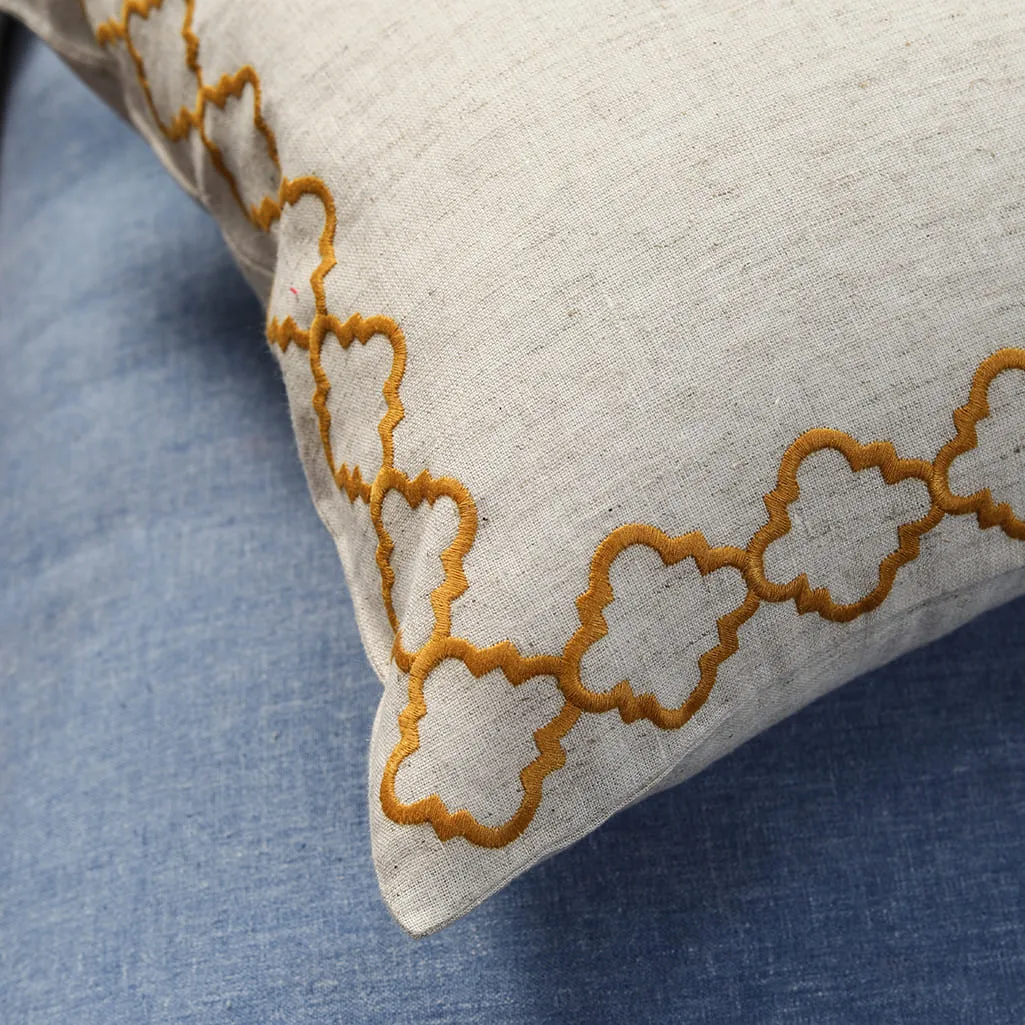 Moroccan Muse Embroidered Cushions (Pack of 1 Piece)
