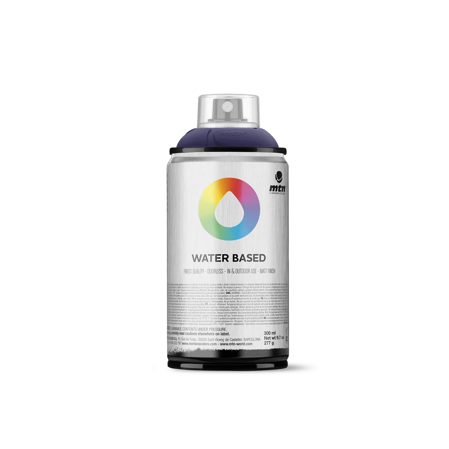 MTN Water Based 300 Spray Paint - <strong>NEW</strong> Dioxazine Purple Dark (WRV-28)
