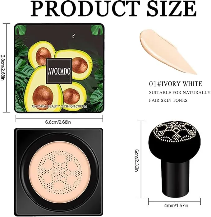 Mushroom Head Air Cushion CC Cream, Beauty Cream, Mushroom Head BB Cream Foundation