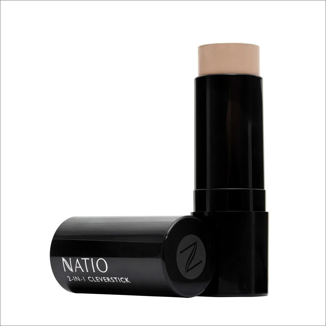 Natio Cleverstick 2-in-1 - Natural 15g