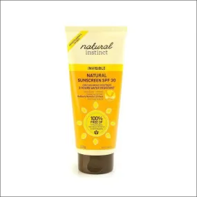 Natural Instinct Invisible Natural Sunscreen SPF 30