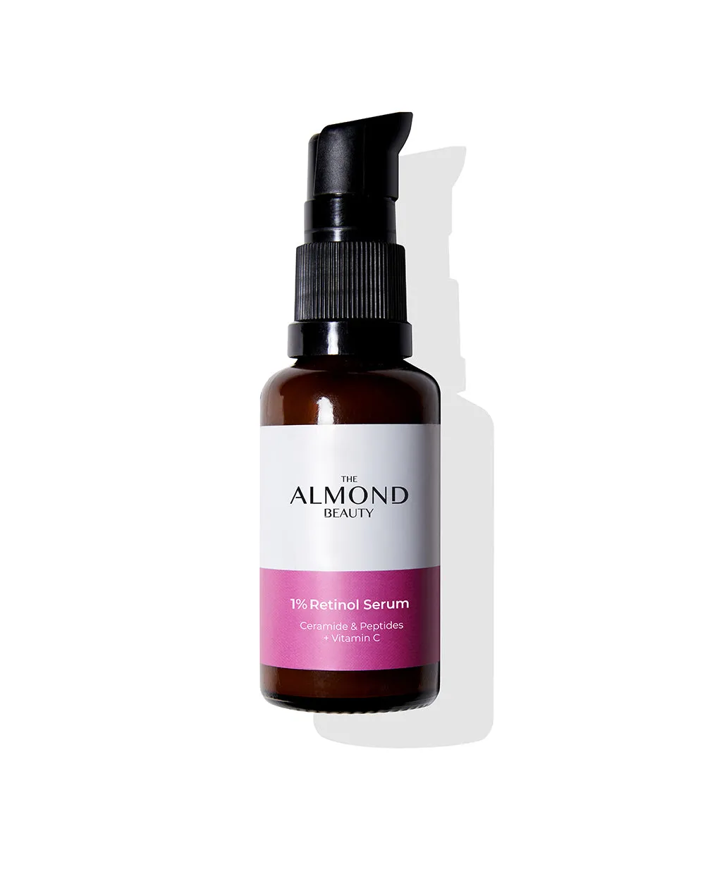 Repairing and Nourishing %1 Retinol Serum with Peptides   Vitamin C & Ceramide