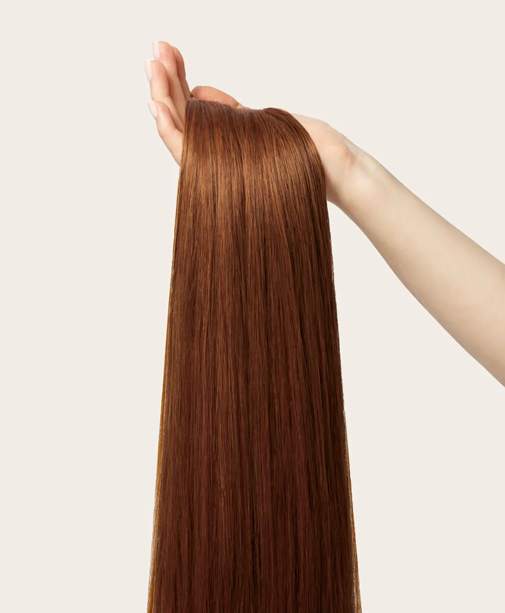 Rich Auburn, 20" Classic Clip-In Hair Extensions, M30/130 | 220g