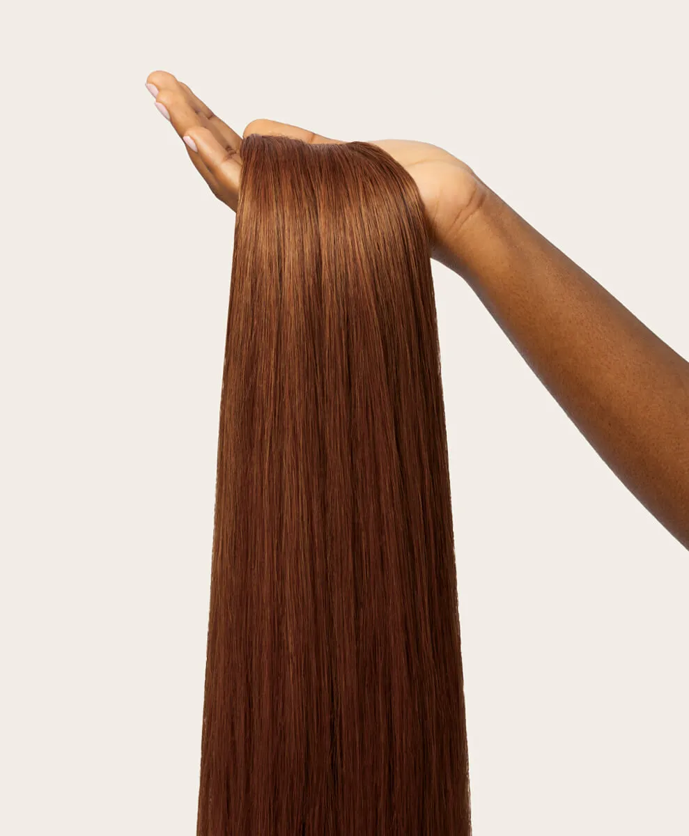 Rich Auburn, 20" Classic Clip-In Hair Extensions, M30/130 | 220g