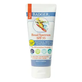 Sport Sunscreen Cream - SPF 35 Unscented