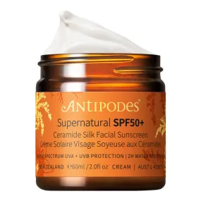 Supernatural SPF50  Ceramide Silk Sunscreen